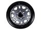 Tremor Wheels 105 Shaker Graphite Grey with Black Lip 6-Lug Wheel; 17x8.5; 0mm Offset (07-13 Sierra 1500)