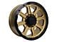 Tremor Wheels 103 Impact Gloss Gold with Gloss Black Lip 8-Lug Wheel; 20x9; 0mm Offset (11-14 Sierra 2500 HD)