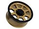 Tremor Wheels 103 Impact Gloss Gold with Gloss Black Lip 8-Lug Wheel; 20x9; 0mm Offset (11-14 Sierra 2500 HD)