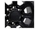 Tremor Wheels 103 Impact Satin Black 8-Lug Wheel; 20x9; 0mm Offset (11-14 Sierra 2500 HD)