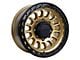 Tremor Wheels 104 Aftershock Gloss Gold with Gloss Black Lip 8-Lug Wheel; 20x9; 0mm Offset (11-14 Sierra 2500 HD)