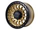 Tremor Wheels 104 Aftershock Gloss Gold with Gloss Black Lip 8-Lug Wheel; 20x9; 0mm Offset (11-14 Sierra 2500 HD)