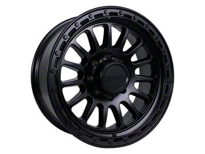 Tremor Wheels 104 Aftershock Satin Black 8-Lug Wheel; 20x9; 0mm Offset (11-14 Sierra 2500 HD)