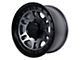 Tremor Wheels 105 Shaker Graphite Grey with Black Lip 8-Lug Wheel; 20x9; 0mm Offset (11-14 Sierra 2500 HD)