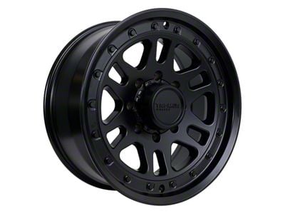 Tremor Wheels 105 Shaker Satin Black 8-Lug Wheel; 20x9; 0mm Offset (11-14 Sierra 2500 HD)