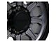 Tremor Wheels 103 Impact Graphite Grey with Black Lip 8-Lug Wheel; 20x9; 0mm Offset (11-14 Sierra 3500 HD SRW)