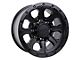 Tremor Wheels 103 Impact Satin Black 8-Lug Wheel; 20x9; 0mm Offset (11-14 Sierra 3500 HD SRW)