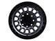 Tremor Wheels 104 Aftershock Graphite Grey with Black Lip 8-Lug Wheel; 20x9; 0mm Offset (11-14 Sierra 3500 HD SRW)