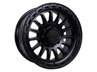 Tremor Wheels 104 Aftershock Satin Black 8-Lug Wheel; 20x9; 0mm Offset (11-14 Sierra 3500 HD SRW)