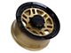 Tremor Wheels 105 Shaker Gloss Gold with Gloss Black Lip 8-Lug Wheel; 20x9; 0mm Offset (11-14 Sierra 3500 HD SRW)