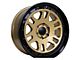 Tremor Wheels 105 Shaker Gloss Gold with Gloss Black Lip 6-Lug Wheel; 20x9; 0mm Offset (07-13 Silverado 1500)