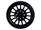 Tremor Wheels 104 Aftershock Satin Black 8-Lug Wheel; 20x9; 0mm Offset (11-14 Silverado 2500 HD)