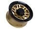 Tremor Wheels 105 Shaker Gloss Gold with Gloss Black Lip 8-Lug Wheel; 20x9; 0mm Offset (11-14 Silverado 2500 HD)