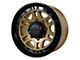 Tremor Wheels 105 Shaker Gloss Gold with Gloss Black Lip 8-Lug Wheel; 20x9; 0mm Offset (11-14 Silverado 2500 HD)