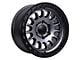 Tremor Wheels 104 Aftershock Graphite Grey with Black Lip 6-Lug Wheel; 17x8.5; 0mm Offset (07-14 Yukon)