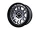 Tremor Wheels 105 Shaker Graphite Grey with Black Lip 6-Lug Wheel; 20x9; 0mm Offset (07-14 Yukon)