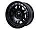 Tremor Wheels 105 Shaker Satin Black 6-Lug Wheel; 17x8.5; 0mm Offset (07-14 Yukon)