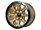 Tremor Wheels 103 Impact Gloss Gold with Gloss Black Lip 6-Lug Wheel; 17x8.5; 0mm Offset (09-14 F-150)