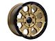 Tremor Wheels 103 Impact Gloss Gold with Gloss Black Lip 6-Lug Wheel; 20x9; 0mm Offset (09-14 F-150)