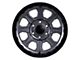 Tremor Wheels 103 Impact Graphite Grey with Black Lip 6-Lug Wheel; 20x9; 0mm Offset (09-14 F-150)