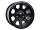 Tremor Wheels 103 Impact Satin Black 6-Lug Wheel; 17x8.5; 0mm Offset (09-14 F-150)