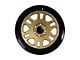 Tremor Wheels 105 Shaker Gloss Gold with Gloss Black Lip 6-Lug Wheel; 20x9; 0mm Offset (09-14 F-150)