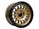 Tremor Wheels 104 Aftershock Gloss Gold with Gloss Black Lip 8-Lug Wheel; 17x8.5; 0mm Offset (11-16 F-250 Super Duty)