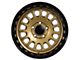 Tremor Wheels 104 Aftershock Gloss Gold with Gloss Black Lip 8-Lug Wheel; 17x8.5; 0mm Offset (11-16 F-250 Super Duty)