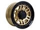 Tremor Wheels 105 Shaker Gloss Gold with Gloss Black Lip 8-Lug Wheel; 17x8.5; 0mm Offset (11-16 F-250 Super Duty)