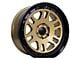 Tremor Wheels 105 Shaker Gloss Gold with Gloss Black Lip 6-Lug Wheel; 20x9; 0mm Offset (14-18 Sierra 1500)