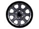 Tremor Wheels 103 Impact Graphite Grey with Black Lip 6-Lug Wheel; 20x9; 0mm Offset (14-18 Silverado 1500)