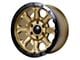 Tremor Wheels 103 Impact Gloss Gold with Gloss Black Lip 6-Lug Wheel; 20x9; 0mm Offset (15-20 F-150)