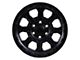 Tremor Wheels 103 Impact Satin Black 6-Lug Wheel; 17x8.5; 0mm Offset (15-20 F-150)