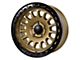 Tremor Wheels 104 Aftershock Gloss Gold with Gloss Black Lip 6-Lug Wheel; 17x8.5; 0mm Offset (15-20 F-150)