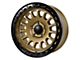 Tremor Wheels 104 Aftershock Gloss Gold with Gloss Black Lip 6-Lug Wheel; 20x9; 0mm Offset (15-20 F-150)