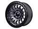 Tremor Wheels 104 Aftershock Graphite Grey with Black Lip 6-Lug Wheel; 20x9; 0mm Offset (15-20 F-150)