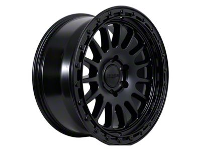 Tremor Wheels 104 Aftershock Satin Black 6-Lug Wheel; 20x9; 0mm Offset (15-20 F-150)