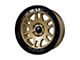 Tremor Wheels 105 Shaker Gloss Gold with Gloss Black Lip 6-Lug Wheel; 20x9; 0mm Offset (15-20 F-150)