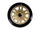 Tremor Wheels 105 Shaker Gloss Gold with Gloss Black Lip 6-Lug Wheel; 20x9; 0mm Offset (15-20 F-150)