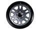 Tremor Wheels 105 Shaker Graphite Grey with Black Lip 6-Lug Wheel; 20x9; 0mm Offset (15-20 F-150)