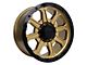 Tremor Wheels 103 Impact Gloss Gold with Gloss Black Lip 8-Lug Wheel; 20x9; 0mm Offset (15-19 Sierra 3500 HD SRW)