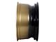 Tremor Wheels 104 Aftershock Gloss Gold with Gloss Black Lip 8-Lug Wheel; 17x8.5; 0mm Offset (23-24 F-250 Super Duty)