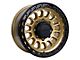 Tremor Wheels 104 Aftershock Gloss Gold with Gloss Black Lip 8-Lug Wheel; 20x9; 0mm Offset (23-24 F-250 Super Duty)