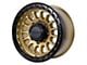 Tremor Wheels 104 Aftershock Gloss Gold with Gloss Black Lip 8-Lug Wheel; 20x9; 0mm Offset (23-24 F-250 Super Duty)