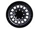 Tremor Wheels 104 Aftershock Graphite Grey with Black Lip 8-Lug Wheel; 17x8.5; 0mm Offset (23-24 F-250 Super Duty)