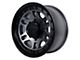 Tremor Wheels 105 Shaker Graphite Grey with Black Lip 8-Lug Wheel; 17x8.5; 0mm Offset (23-24 F-250 Super Duty)