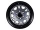 Tremor Wheels 105 Shaker Graphite Grey with Black Lip 6-Lug Wheel; 17x8.5; 0mm Offset (99-06 Sierra 1500)