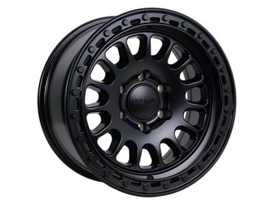 Tremor Wheels 104 Aftershock Satin Black 6-Lug Wheel; 17x8.5; 0mm Offset (23-25 Canyon)