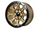 Tremor Wheels 103 Impact Gloss Gold with Gloss Black Lip 6-Lug Wheel; 17x8.5; 0mm Offset (21-24 F-150)