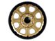Tremor Wheels 103 Impact Gloss Gold with Gloss Black Lip 6-Lug Wheel; 20x9; 0mm Offset (21-24 F-150)